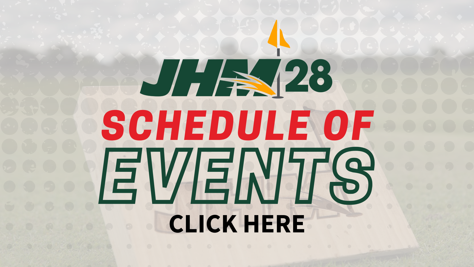JHM SCHEDULE OF EVENTS 2025