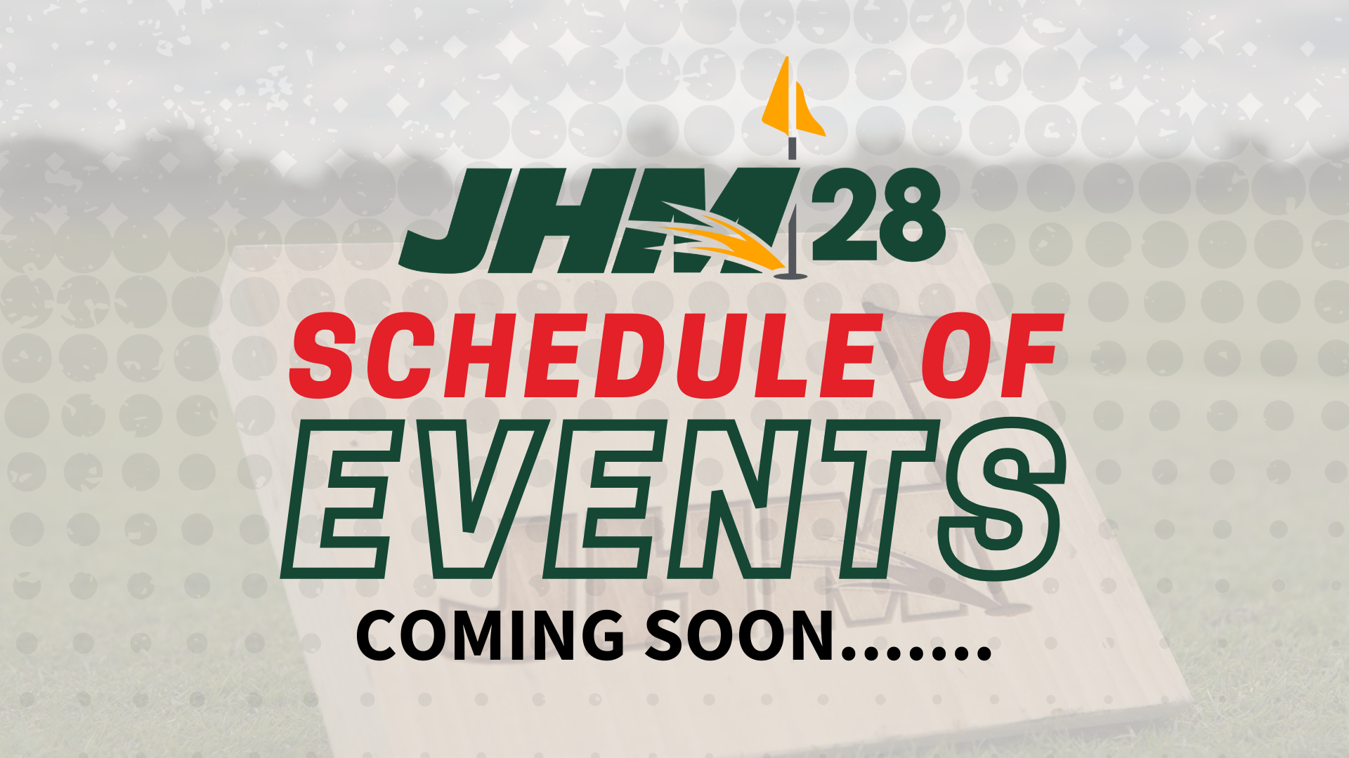 JHM SCHEDULE OF EVENTS 2025